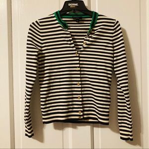 J Crew XS Navy Cardigan